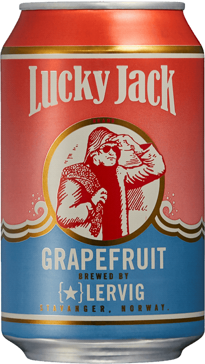 Lervig- Lucky Jack Grapefruit Edition 4.7% ABV 330ml Can
