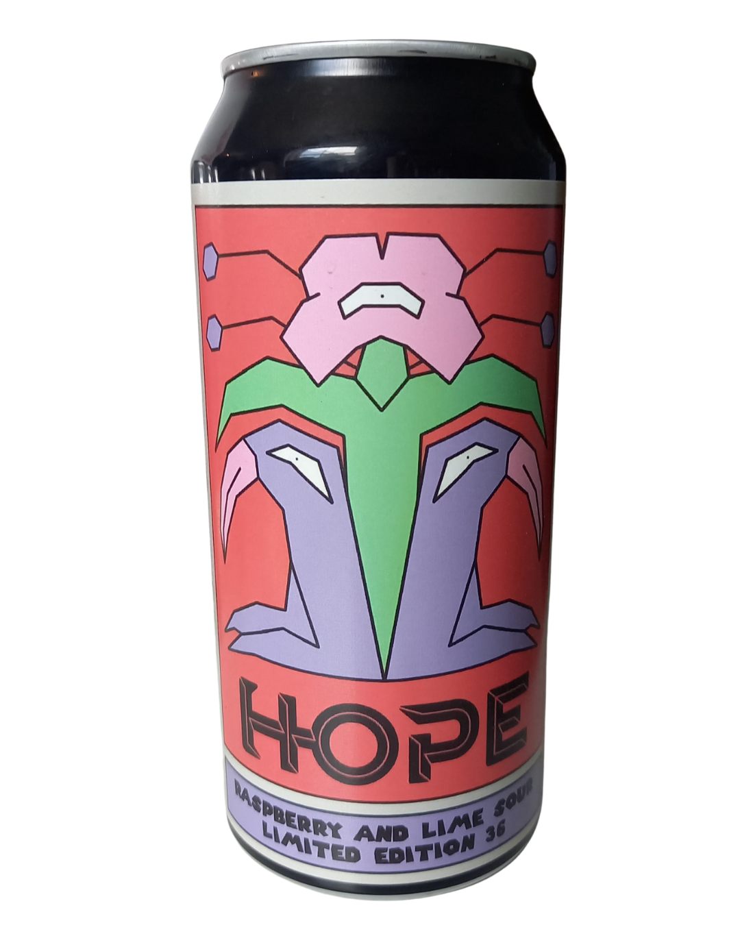 Hope Beer- Raspberry And Lime Sour Limited Edition 36 4.8% ABV