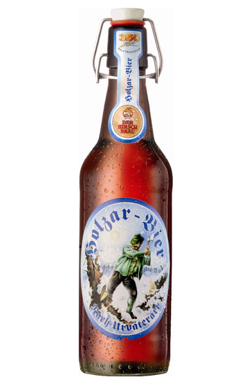 Der Hirschbräu: Holzar-Bier Amber Lager 5.2% ABV 500ml