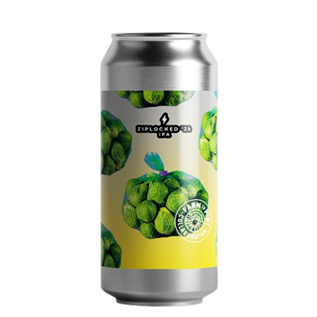 Garage Beer Co- ZIPLOCKED 24' IPA 6.5% ABV 440ml Can