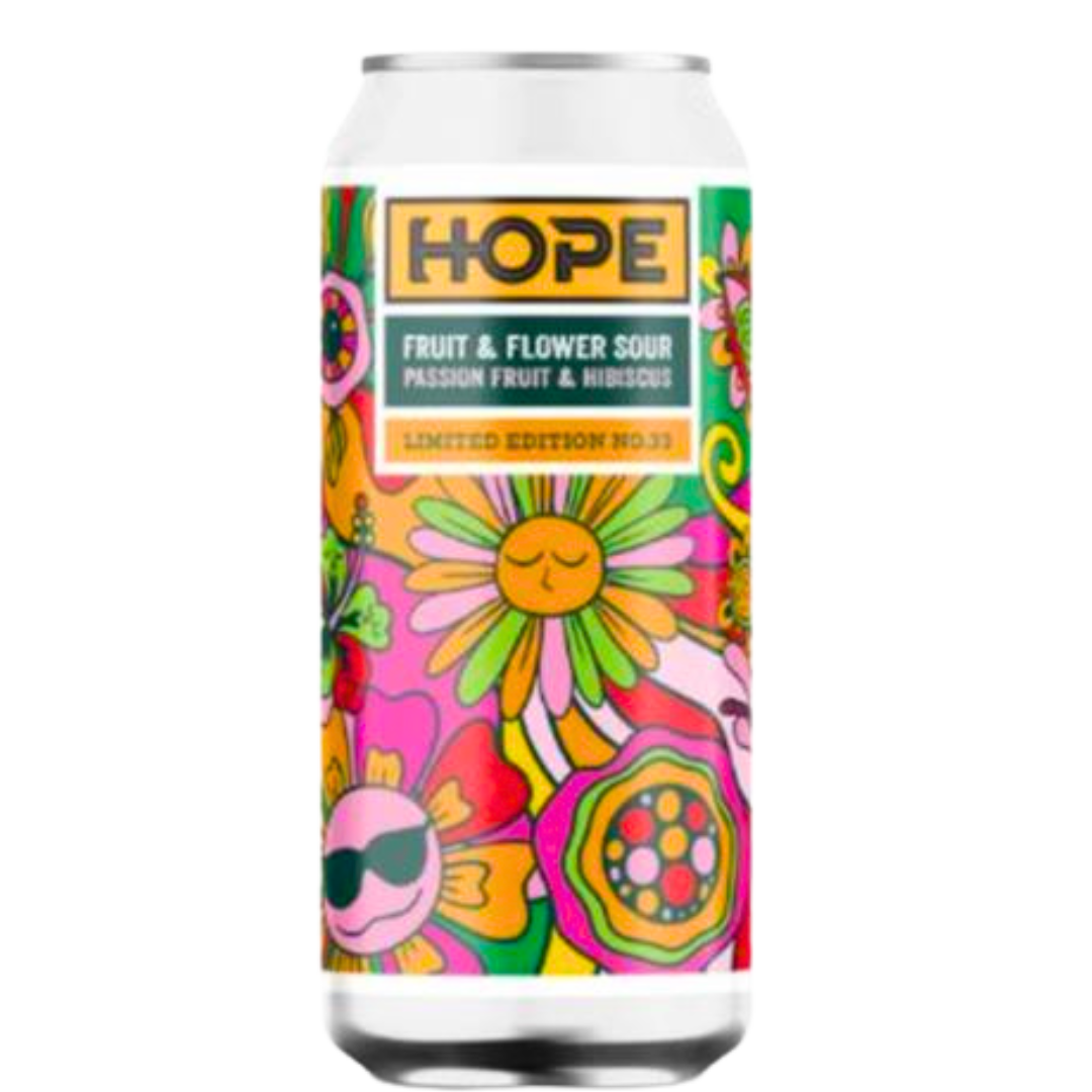 Hope- Fruit & Flower Sour Limited Edition No. 33 4.5% ABV 440ml Can
