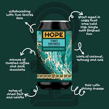 Hope Two Shored Barrel Aged Export Stout 330ml Can 8.0% ABV