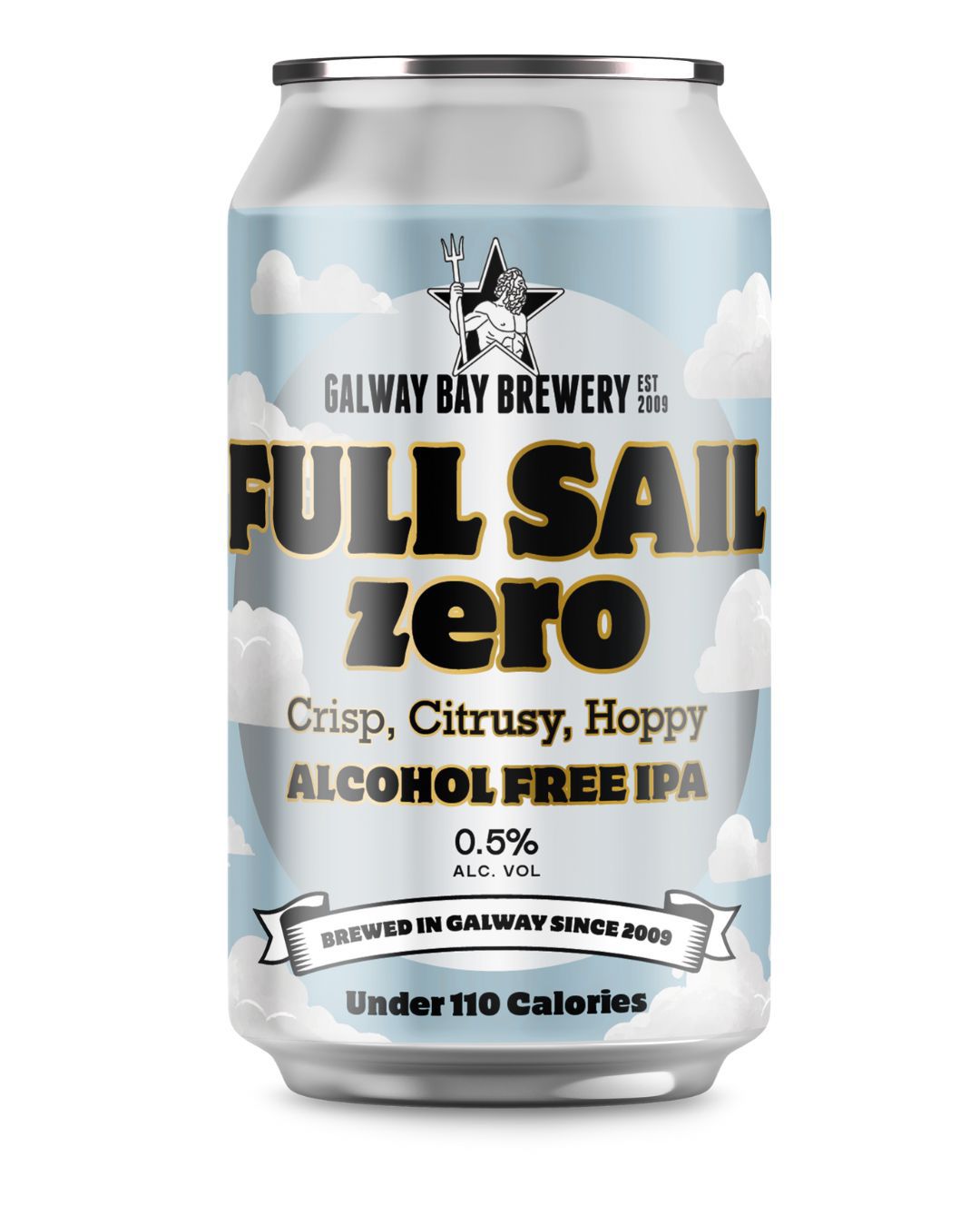 Galway Bay Brewery Full Sail Zero 0.5% ABV 330ml Can