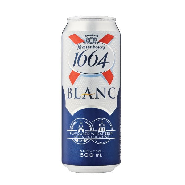 Kronenbourg Brewery- 1664 Blanc Witbier 5% ABV 500ml Can