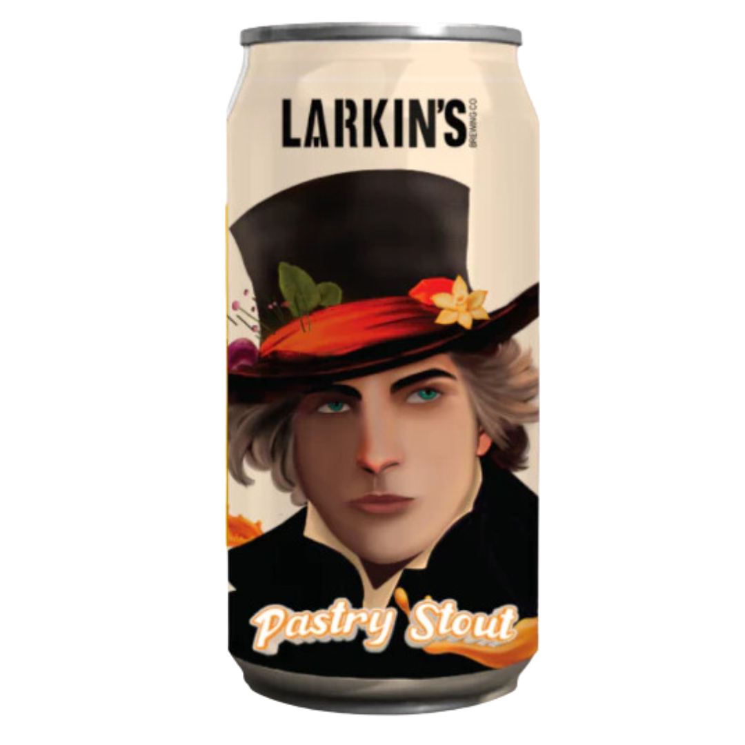Larkin's Brewing- Vanilla Vortex Imperial Stout 8% ABV 440ml Can