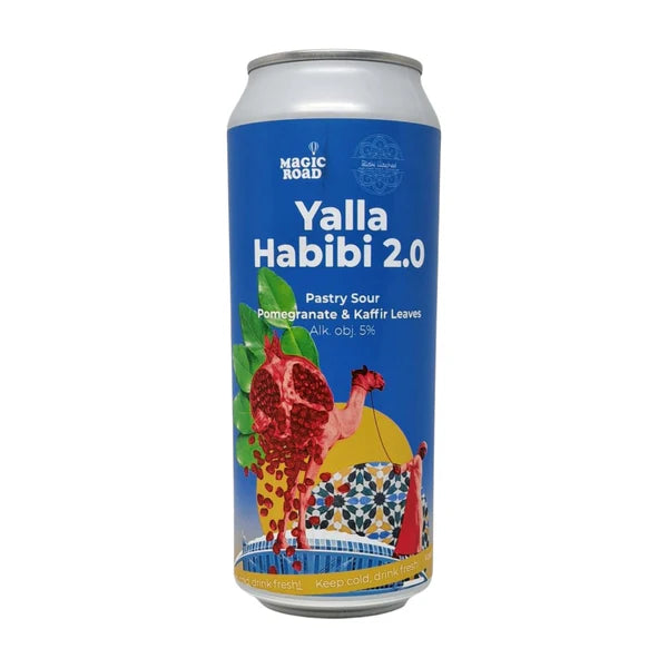 Magic Road - Yalla Habibi 2.0 Sour 5% ABV 500ml Can