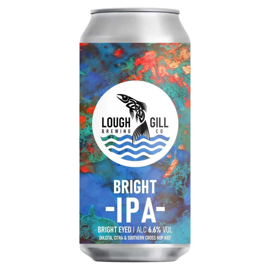 Lough Gill Bright Eyed Bright IPA 6.6% ABV 440ml