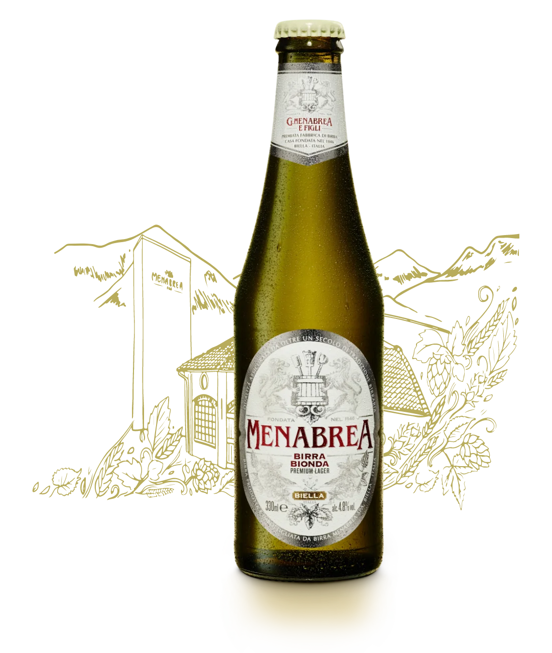 Menabrea Birra Bionda 330ml