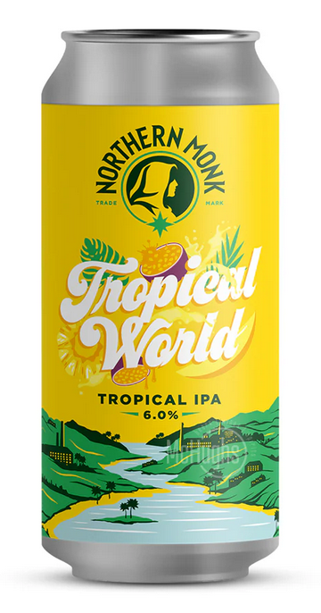 Northern Monk- Tropical World Tropical IPA 6% ABV 440ml Can