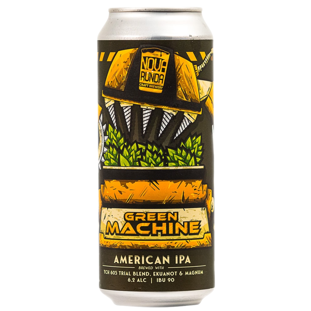 Nova Runda- Green Machine IPA 6.2% ABV 440ml Can
