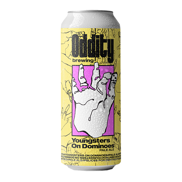 Oddity Brewing- Youngsters On Dominoes Pale Ale 5.4% ABV 440ml Can