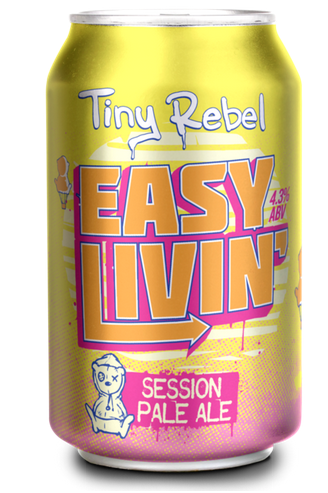 Tiny Rebel- Easy Livin Pale Ale 4.3% ABV 330ml Can