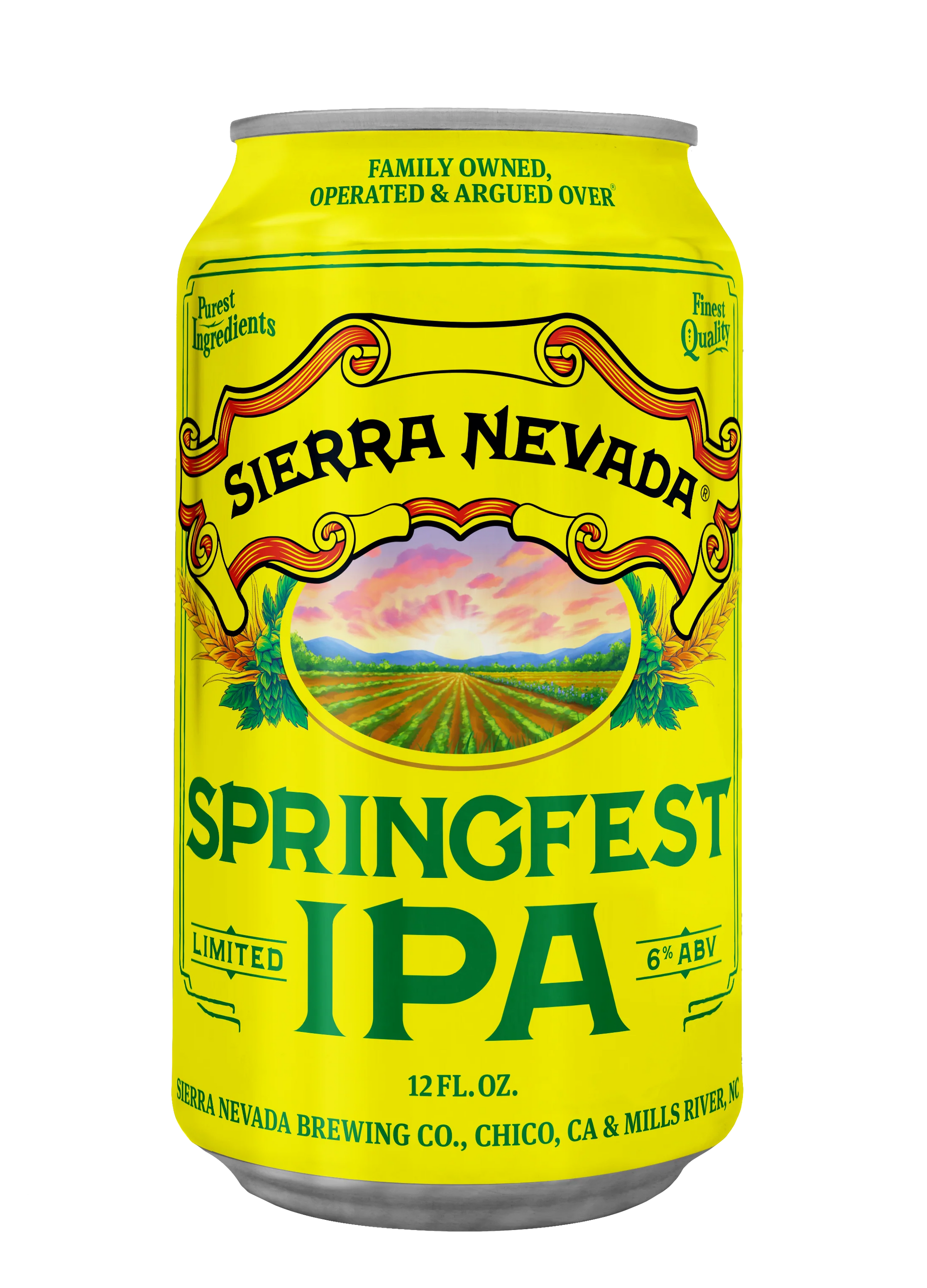 Sierra NevadaSpringfest IPA 6.0% ABV 355ml Can