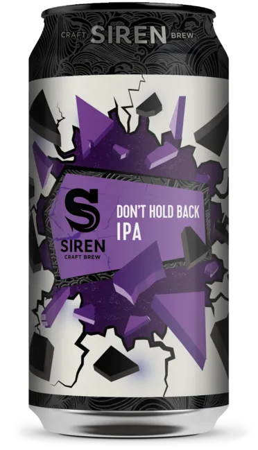 Siren- Don't Hold Back IPA 6.0% ABV 440ml Can