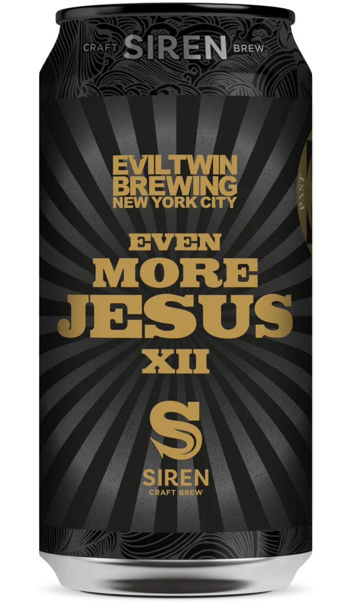 Siren- Even More Jesus XII Imperial Stout 12.0% ABV 440ml Can