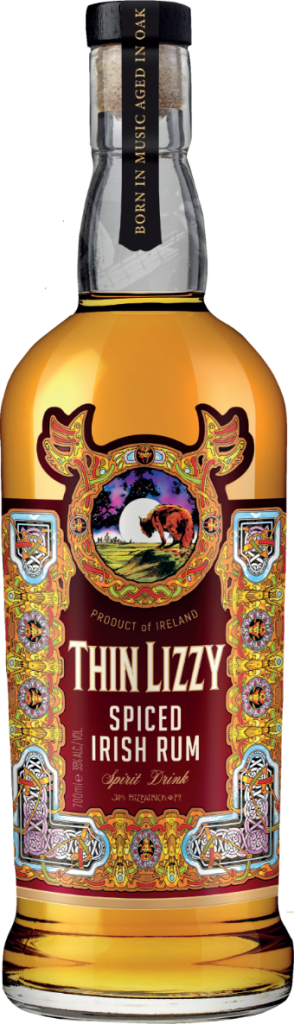 Thin Lizzy Spiced Irish Rum 35% ABV
