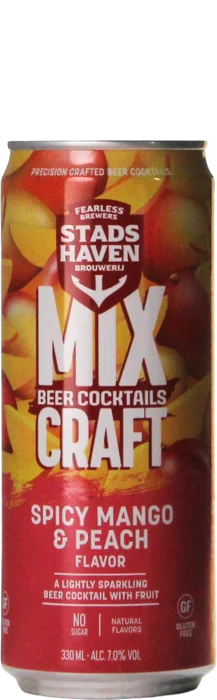 Stadshaven-Mix Craft Spicy Mango & Peach 330ml