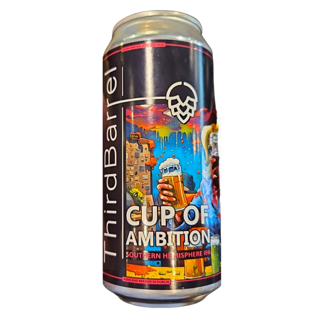 Third Barrel- Cup of Ambition IPA 6.5% ABV 440ml Can
