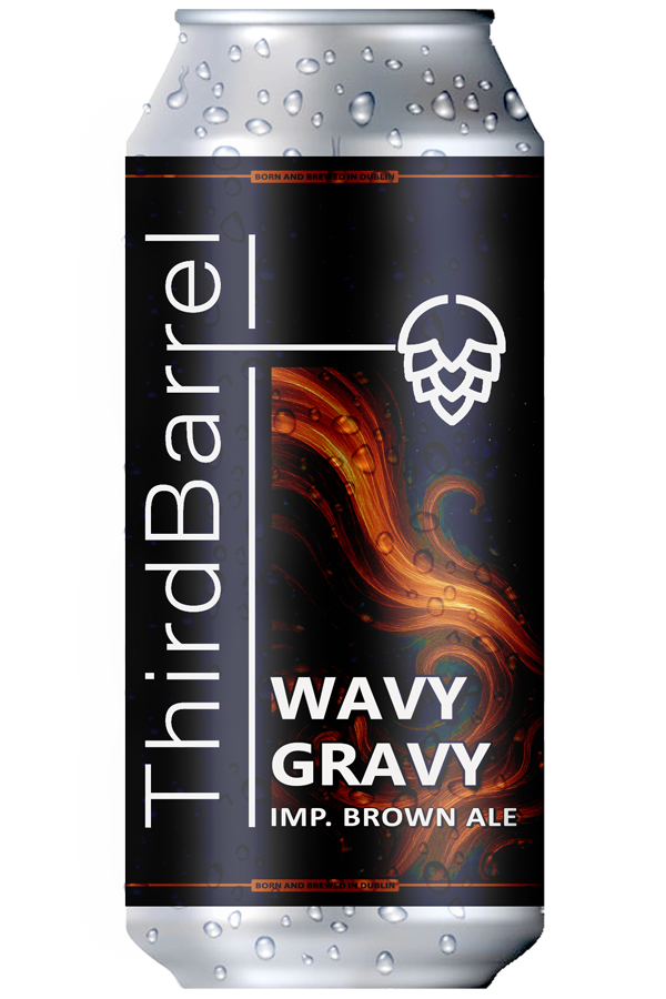 Third Barrel- Wavy Gravy Imperial Brown Ale 8.0% ABV 440ml Can