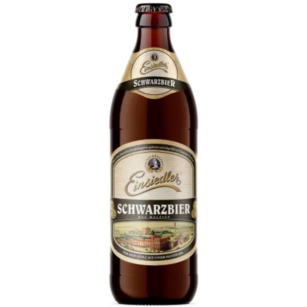 Einsiedler Schwarzbier 5.0% ABV 500ml