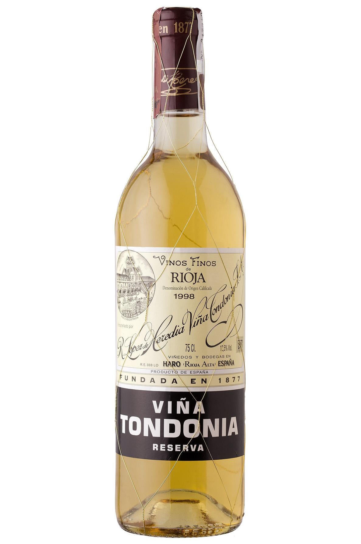 Vina Tondonia Reserva Blanco 2013