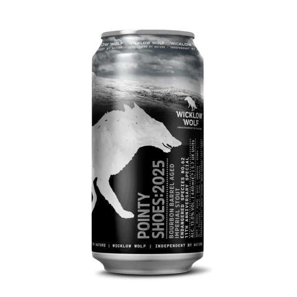 Wicklow Wolf - Pointy Shoes Barrel Aged Stout  2025 13.0% ABV 440ml Can