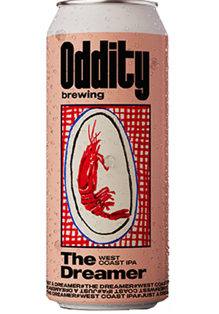Oddity-The Dreamer West Coast IPA 6.6% ABV 440ml Can