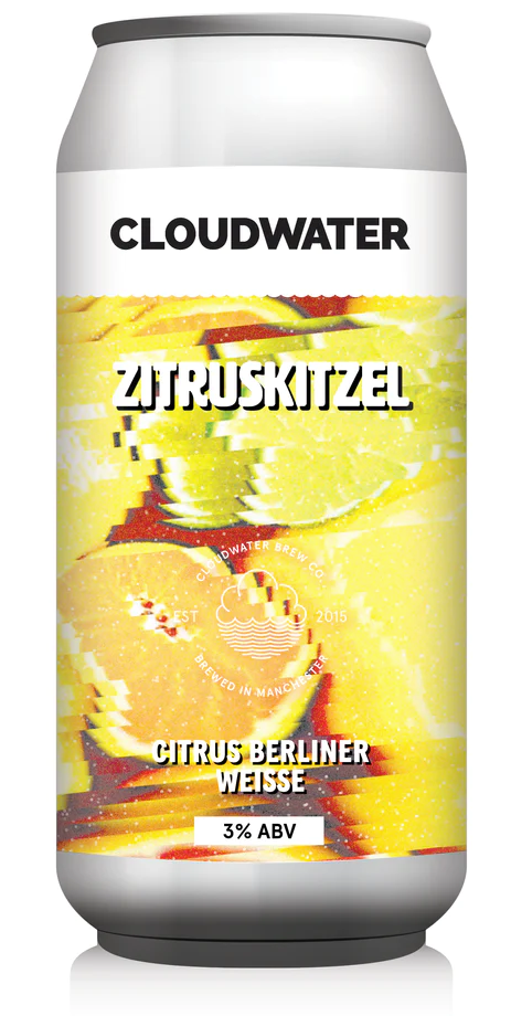 Cloudwater Brew Co.- Zitruskitzel Fruited Berliner Weisse 3% ABV 440ml Can