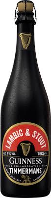 John Martin & Timmermans X Guinness- Lambic & Stout 6% ABV 375ml Bottle