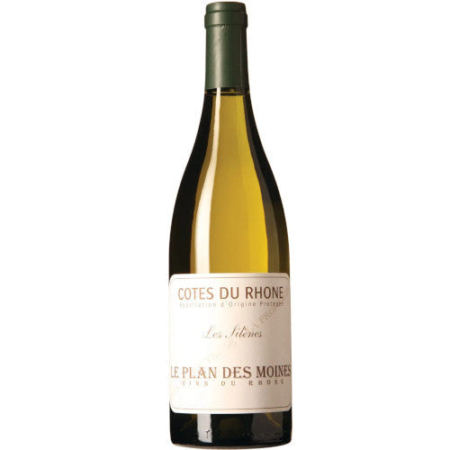 Le Plan des Moines Les Silènes Côtes du Rhône Blanc bottle