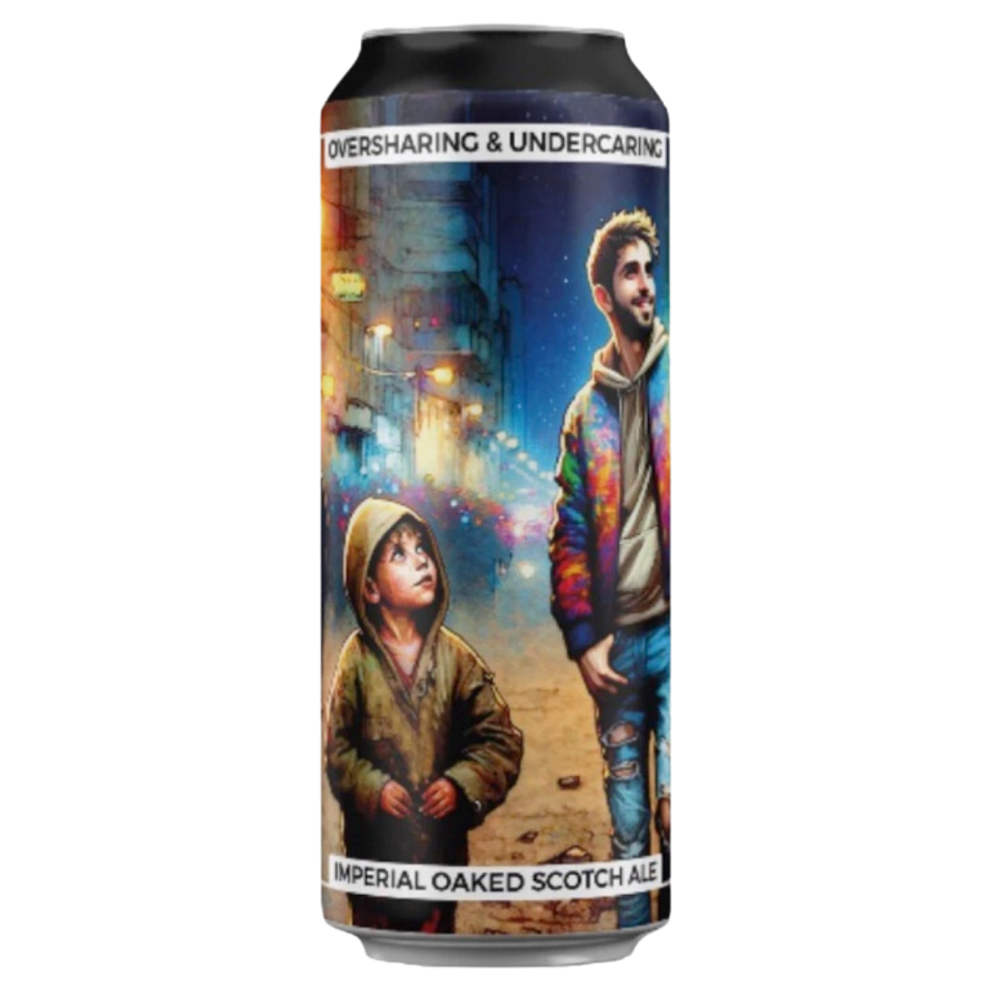 O Brother Brewing- Oversharing & Undercaring Scotch Ale 8% ABV 440ml Can