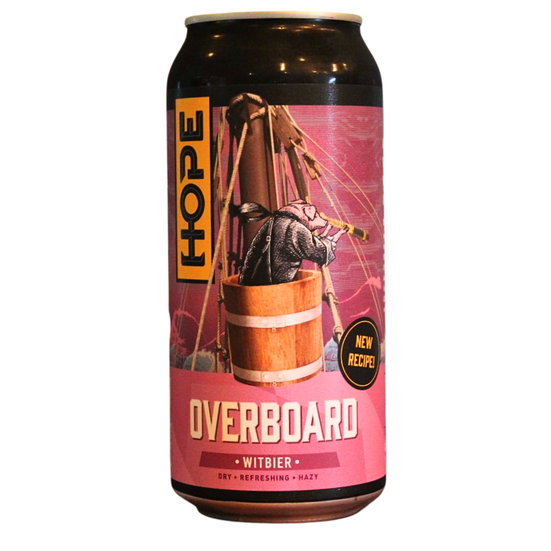 Hope - Overboard Witbier 4.8% ABV 440ml Can