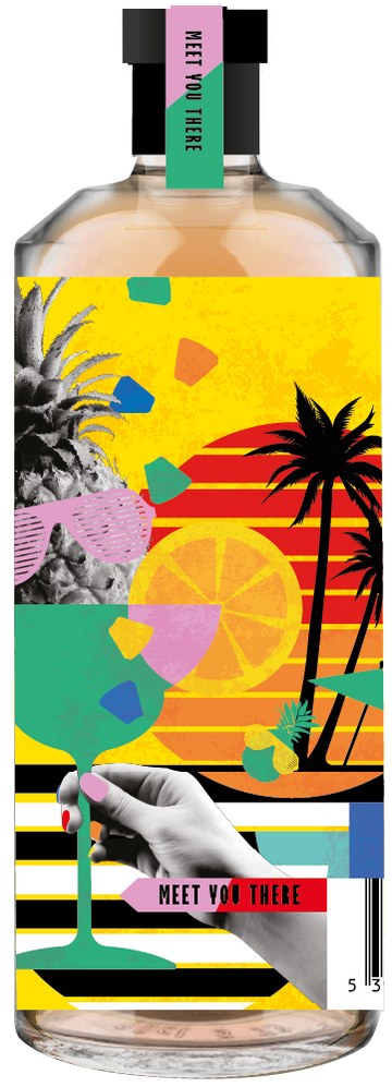 Fire & 5th Pineapple Margarita Non-Alcoholic Cocktail 700ml