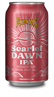 Founders - Scarlet Dawn IPA 5.1% ABV 355ml Can