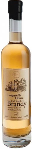 longueville house irish apple brandy 500 ml, 40% ABV