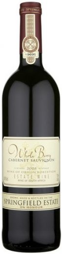 springfield estate whole berry cabernet sauvignon