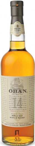 Oban 14 Year Old Single Malt Scotch Whiskey