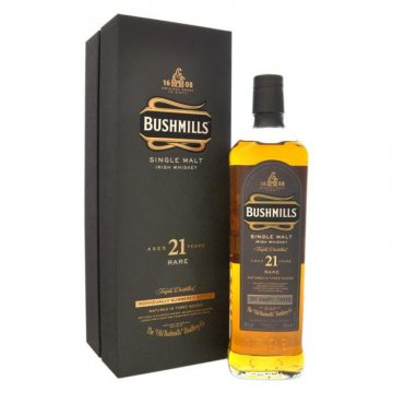 Bushmills 21 Year Old Single Malt Irish Whiskey 700ml