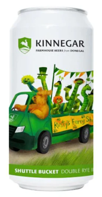 Kinnegar - Shuttle Bucket Double Rye IPA 8% ABV 440ml Can