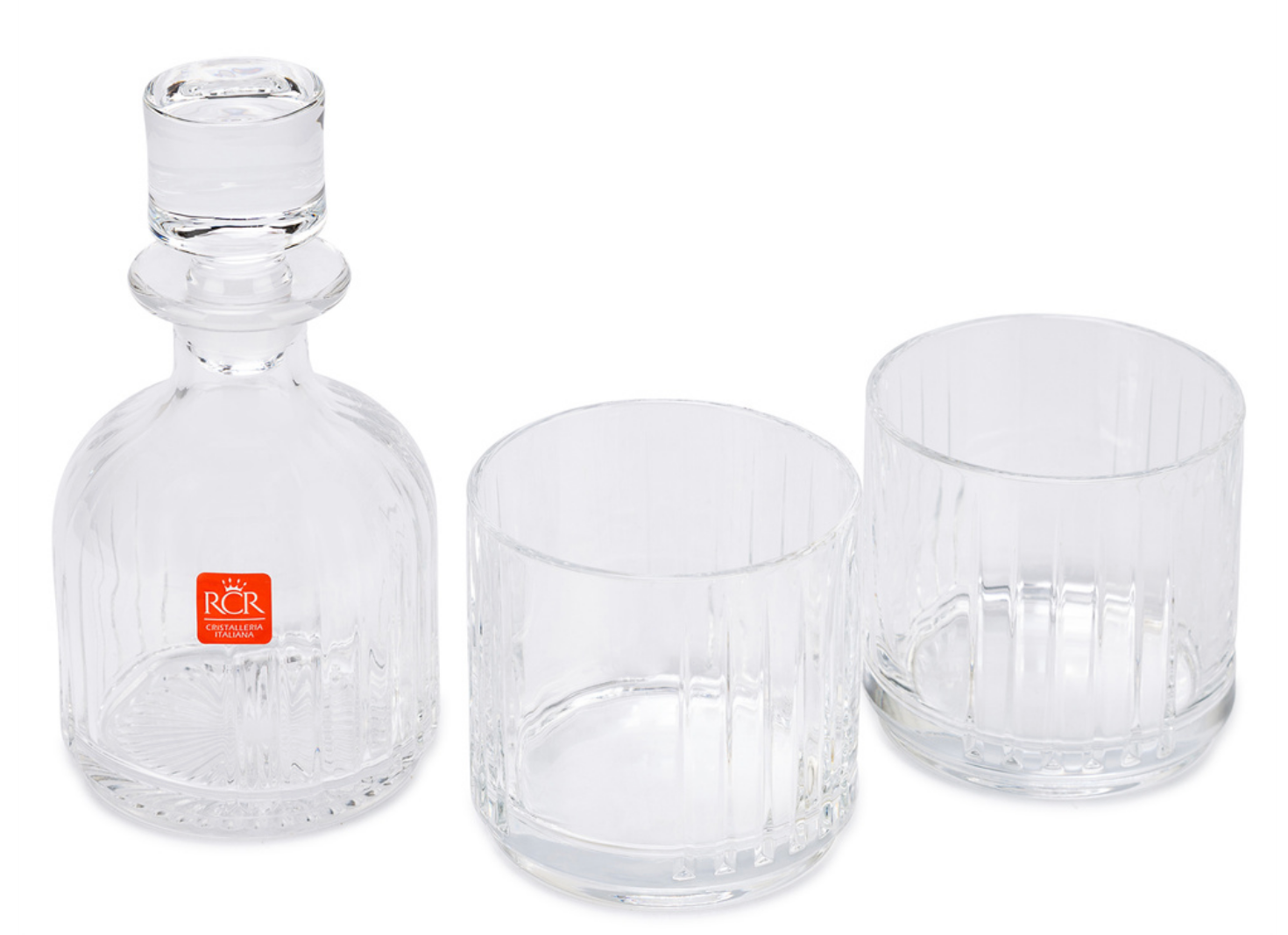 RCR 'Combo' Whiskey Decanter Kit