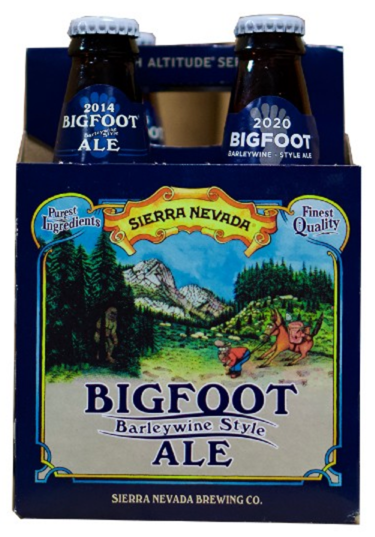 Sierra Nevada Bigfoot Vertical 4 Pack (2014, 2021, 2022 & 2023 Editions)