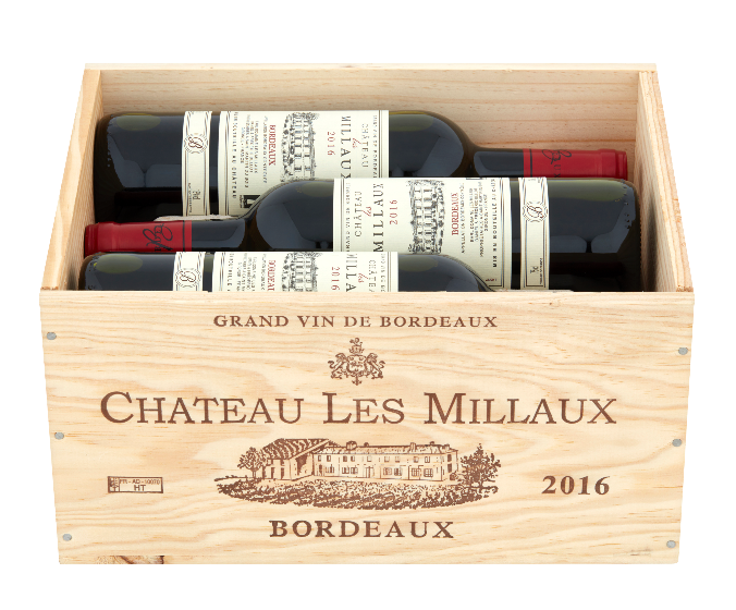 Château Les Millaux Bordeaux 6 Bottles in Wood 2021