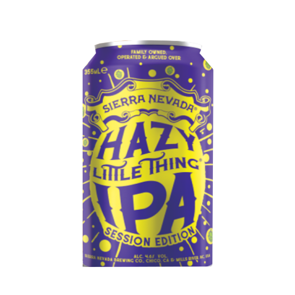 Sierra Nevada Hazy Little Thing IPA Session Edition 4.6% ABV 355ml Can