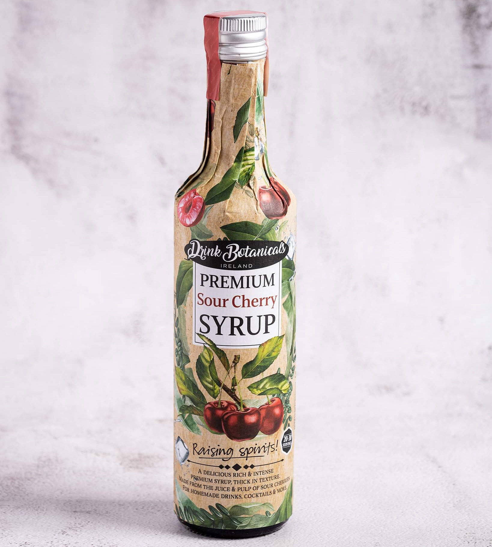 Martins Off Licence Drink Botanicals - Premium Sour Cherry Syrup