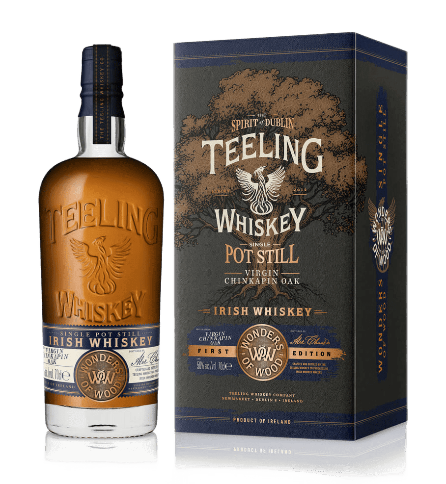 Teelings Irish Whiskey Single Pot Still Chinkapin Oak