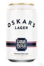 Oskar Blues- Oskar's Lager 4.2% ABV 355ml Can
