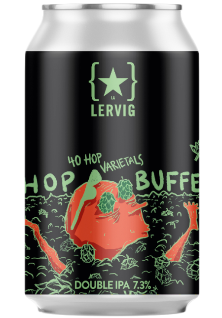 LERVIG- Hop Buffet Double IPA 7.3% ABV 330ml Can
