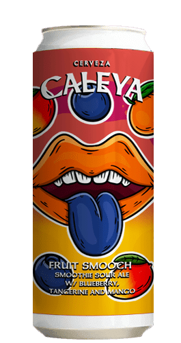 Caleya- Fruit Smooch Blueberry, Tangerine and Mango Sour Ale 5.2% ABV 440ml Can