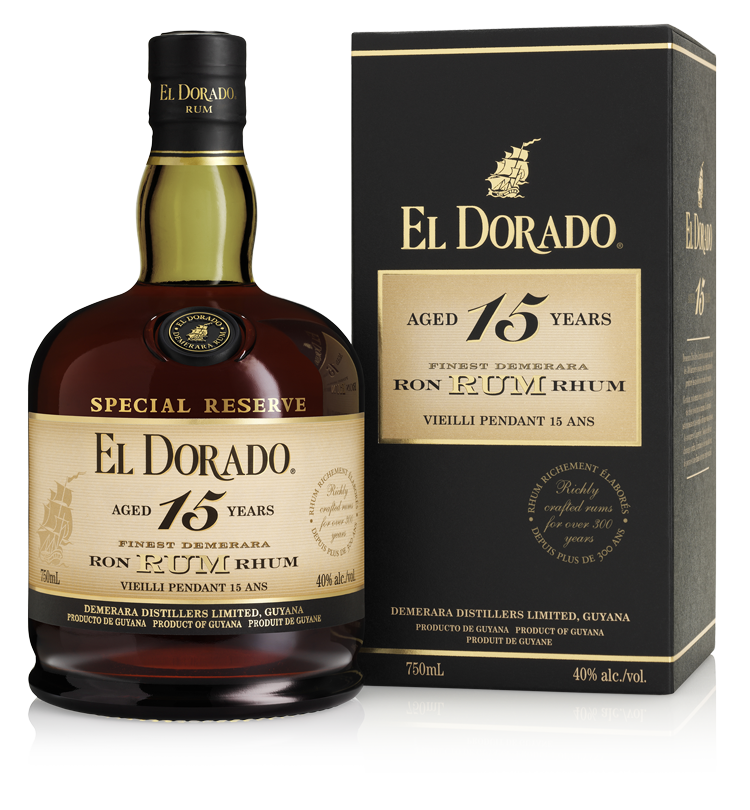 El Dorado 15 Year Old Rum 40% ABV