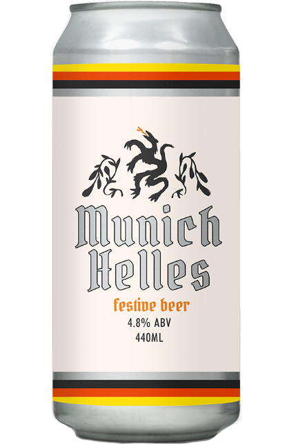 Hopfully- Munich Helles 4.8% ABV 440ml Can